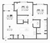 B1 Two Bedroom 1122 sq ft B1 Two Bedroom 1122 sq ft
